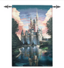 Disney Parks WDW 50th Magical Celebration Castle Tapestry Woven Wallhanging New