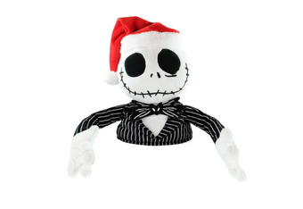 Disney The Nightmare Before Christmas Jack Skellington Holiday Plush Tree Hugger New