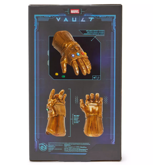 Disney Parks Marvel Vault Infinity Gauntlet with Light and Sound Effect New Box