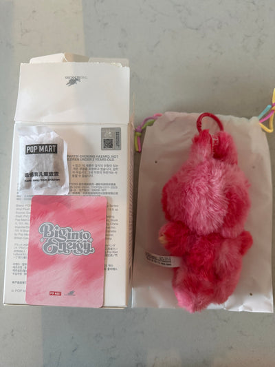 Pop Mart Labubu The Monsters Big to Energy Love Vinyl Face Plush Keychain New