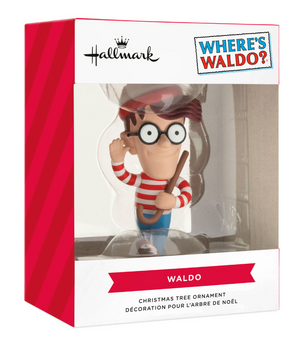 Hallmark Where's Waldo? Christmas Ornament New With Box
