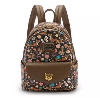 Disney Parks The Fox and the Hound Loungefly Mini Backpack New with Tags