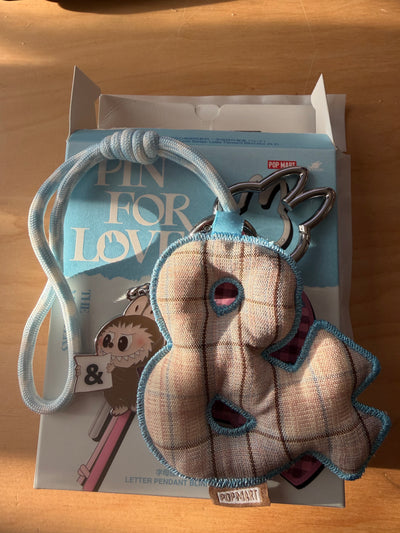 Pop Mart Labubu The Monsters Pin for Love Letter Pendant & Keychain USA New