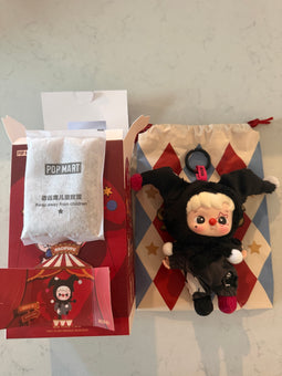 Pop Mart Labubu The Monsters Why So Serious Shadow Joker Vinyl Plush USA New