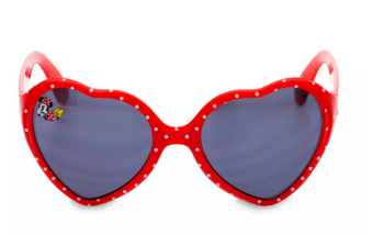 Disney Parks Minnie Mouse Sunglasses for Kids Red Heart New With Tag