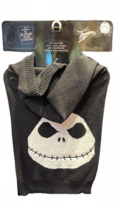Disney The Nightmare Before Christmas Jack Sweater for Pets Size S New With Tag