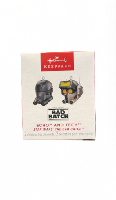 Hallmark 2024 Keepsake Mini Star Wars The Bad Batch Echo Tech Ornaments New Box