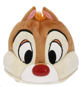 Disney Parks Big Head Fan Cap Plush Hat Dale New With Tag