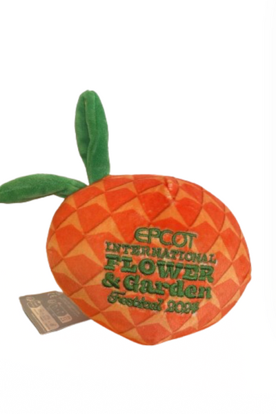 Disney 2024 Epcot Flower & Garden Festival Orange Bird Reversible Plush New