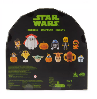 Disney Parks Star Wars Vinyl Figures Halloween Countdown Calendar 13-Piece New