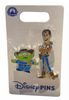 Disney Parks Toy Story Woody and the Alien Pin Set New with Card