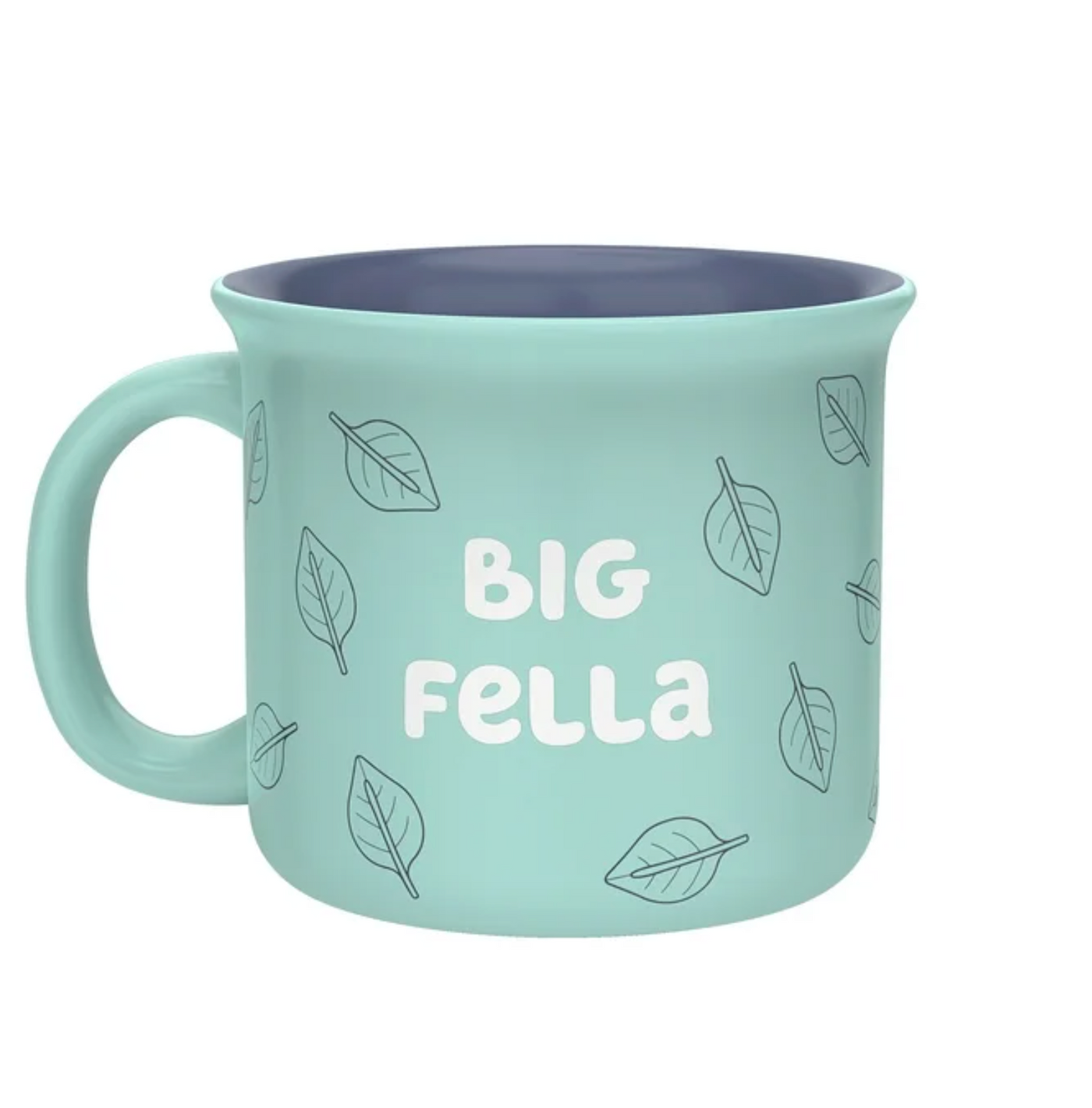 Bluey Bandit Bingo Father's Day Big Fella Mint Ceramic Coffee Mug New