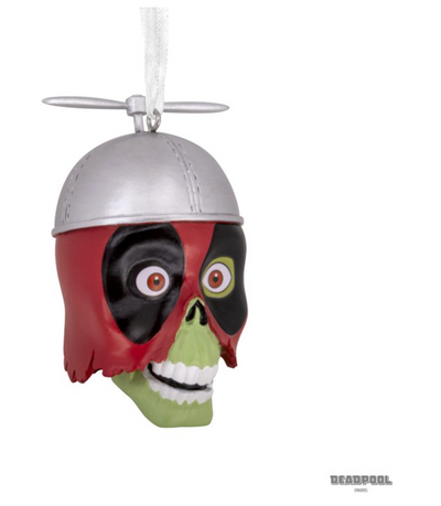 Hallmark Marvel Deadpool Headpool Christmas Tree Ornament New With Box