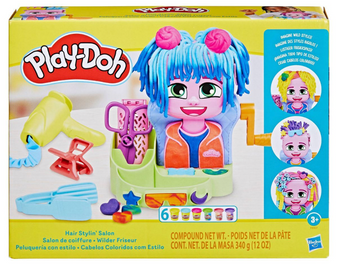 Play-Doh Hair Stylin' Salon Toy New With Box