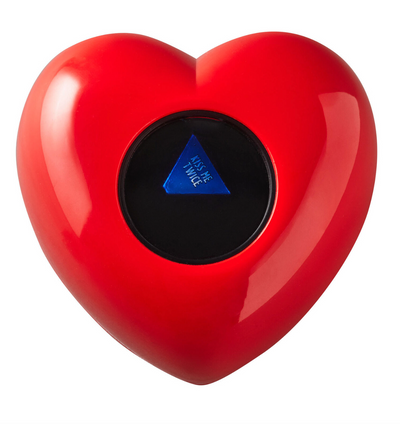Hallmark Valentine Flirty Fortune-Teller Heart Toy New with Box