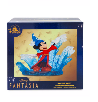 Disney Parks Sorcerer Mickey Fantasia Mini Figure New with Box