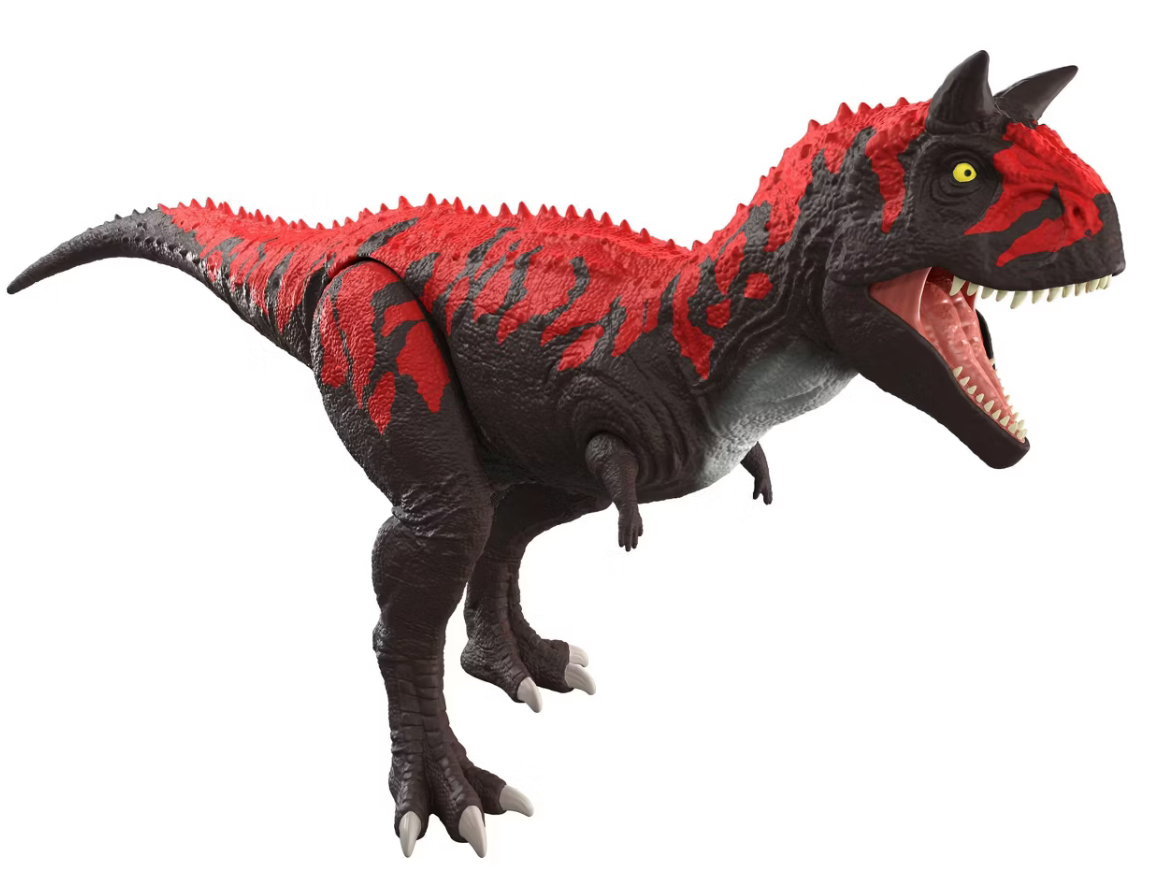 Jurassic World Legacy Reimagined Roarin' Real Feel Carnotaurus Action Figure New
