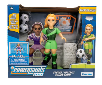 Funrise PowerShots Strike Soccer Action Figure Playset - Ana New with Tag