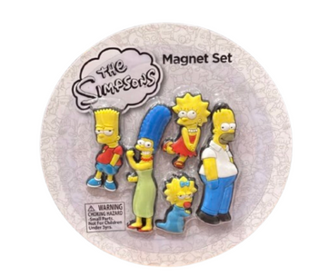 Universal Studios The Simpson Mini Magnet Set of 5 New With Tag