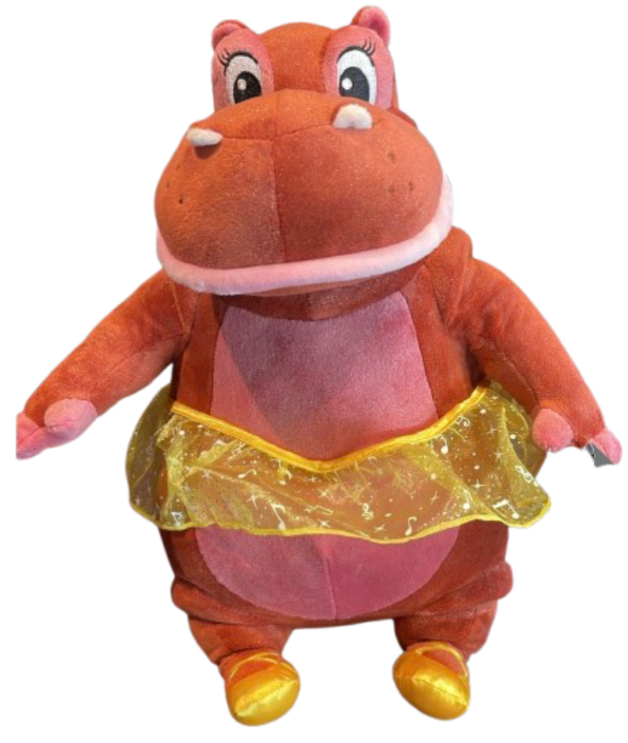 Disney Parks Hyacinth Hippo Fantasia Plush Toy New With Tag