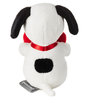 Hallmark Valentine Peanuts Snoopy With Heart Zip-Along Plush New with Tag