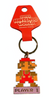 Universal Studios Super Nintendo World Mario Kart Player 1 Keychain New W Card