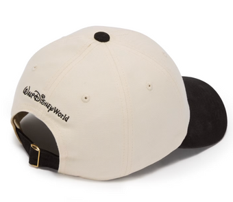 Disney Parks WDW Mickey Mouse Black White Baseball Cap Hat New With Tag