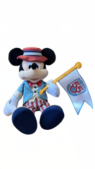Disney Parks WDW 55th Anniversary Magical Years Poseable Mickey Plush New Tags