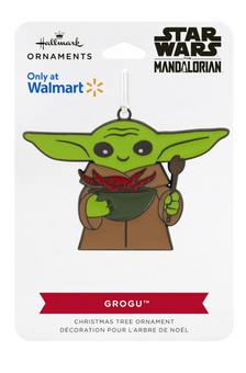 Hallmark Star Wars Mandalorian The Child Grogu Metal Christmas Ornament New Tag