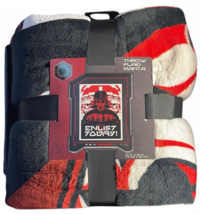 Disney Parks Star Wars First Order Enlist Today! Throw Blanket New With Tag