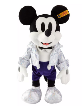 Disney Parks Mickey Mouse D100 Plush by Steiff – 12'' New With Box