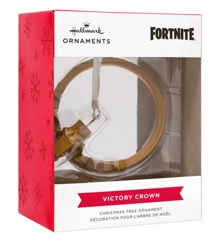 Hallmark Fortnite Victory Crown Christmas Tree Ornament New With Box