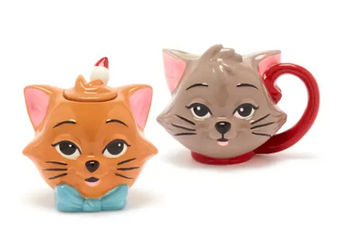 Disney Parks The Aristocats Cream and Sugar by Ann Shen New with Box