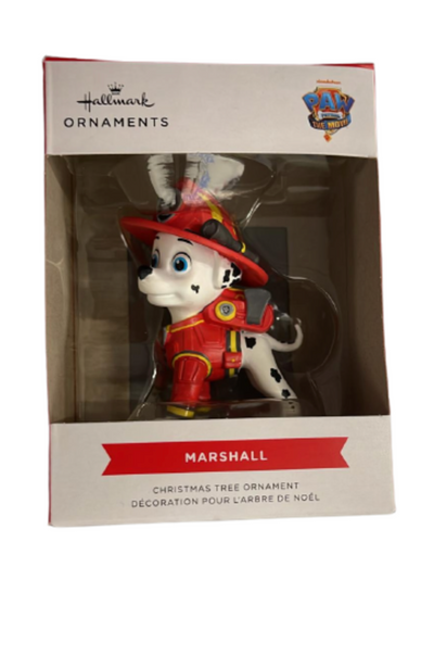 Hallmark Paw Patrol: The Movie Marshall Christmas Tree Ornament New with Box