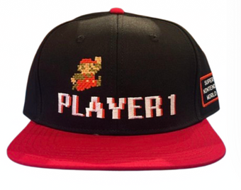 Universal Studios Super Nintendo World Mario Kart Player 1 Baseball Hat Cap New