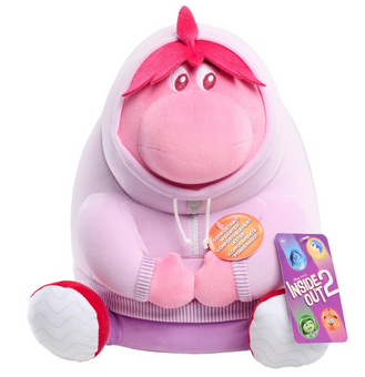 Disney Inside Out 2 Movie 11" Weighted Embarrassment Plush In Hoodie 2024 New