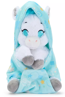 Disney Parks Pegasus Small Plush in Swaddle Hercules Babies in a Blanket Toy New