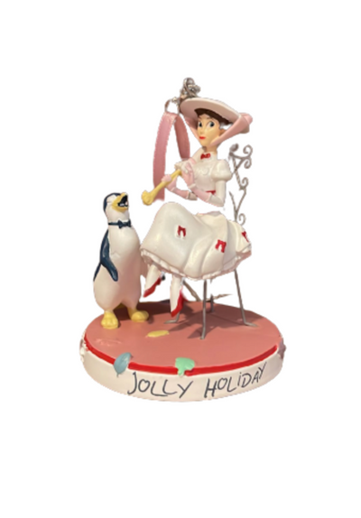 Disney Parks Mary Poppins Jolly Holiday Christmas Ornament New with Tag