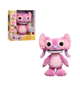 Disney Stitch Ultimate Angel Interactive 17" Plush Toy New With Box