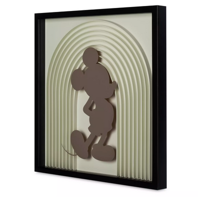 Disney Parks Home Collection Mickey Silhouette Home Wall Hanging New