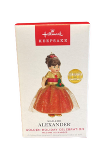 Hallmark 2023 Keepsake Madame Alexander Golden Christmas Ornament New with Box