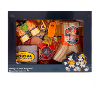 Disney Parks Animal Kingdom Mickey Safari Character Explorer Kit New with Box