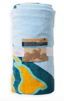 Disney Parks Pandora Avatar Way of Water Ilu Hooded Youth Kid Towel New with Tag