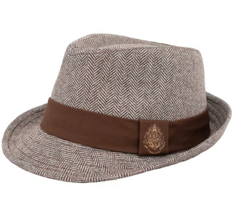 Universal Studios Harry Potter Hogwarts Crest Fedora Hat New With Tag
