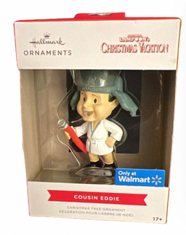 Hallmark National Lampoon Christmas Vacation Cousin Eddie Ornament New With Box
