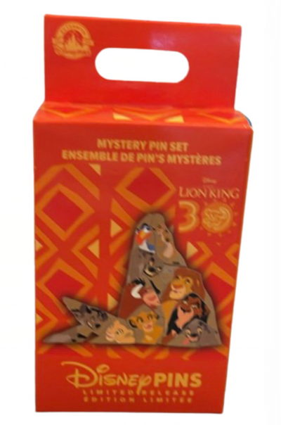 Disney Parks Lion King 30th Anniversary Mystery Set Pin New with Card