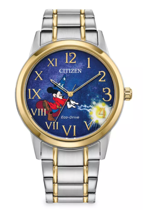 Disney Parks Sorcerer Mickey Mouse Eco-Drive Watch by Citizen New with Box