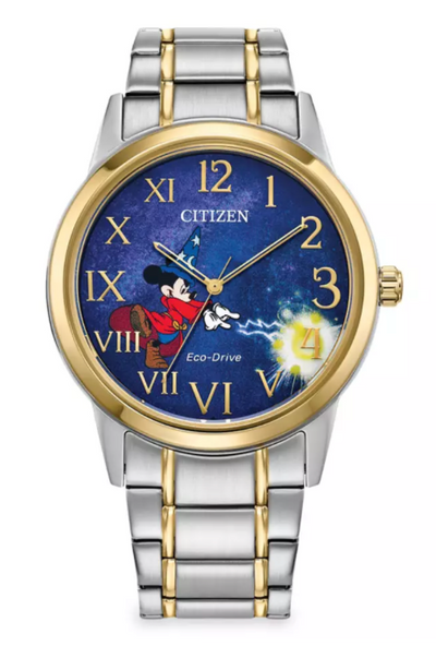 Disney Parks Sorcerer Mickey Mouse Eco-Drive Watch by Citizen New with Box