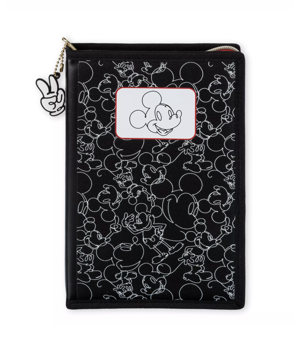Disney Mickey Zip-Up Stationery Kit New with Tag