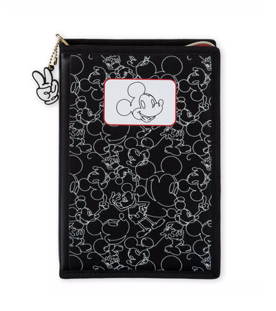 Disney Mickey Zip-Up Stationery Kit New with Tag